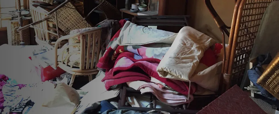 ごみ屋敷の片付け、清掃、内装修繕